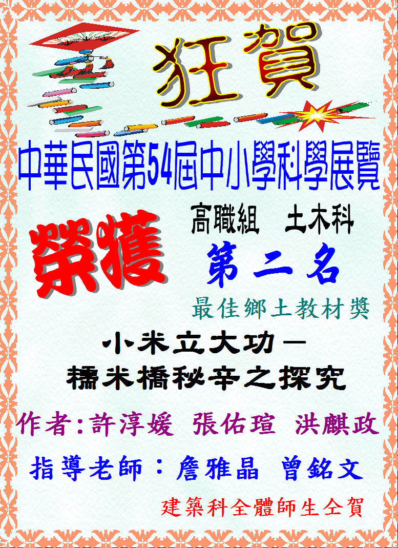得獎海報專區