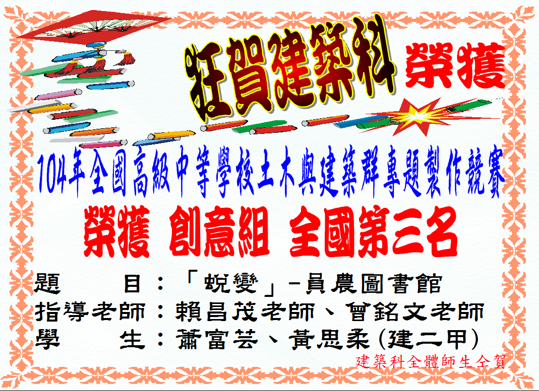 得獎海報專區